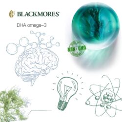 Viên uống DHA cho bà bầu Blackmores Pregnancy Brain Start DHA+ 50 Capsules 15 vien uong dha cho ba bau blackmores pregnancy brain start dha 50 capsules kj