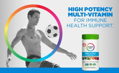 Vitamin cho nam Rainbow Light Men’s One Multivitamin 45 Tablets ...