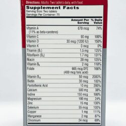 vitamin cho nguoi tren 65 tuoi one a day proactive 65 men women multivitamin 150 tablets 231225 kg