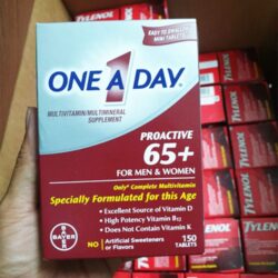 Vitamin cho người trên 65 tuổi One A Day Proactive 65+ Men & Women Multivitamin 150 Tablets 17 vitamin cho nguoi tren 65 tuoi one a day proactive 65 men women multivitamin 150 tablets kd