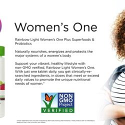 Vitamin cho phụ nữ Rainbow Light Women’s One 180 Tablets 23 vitamin cho phu nu rainbow light womens one 180 tablets kj