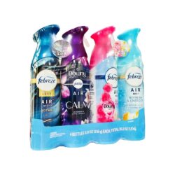 Xịt phòng khử mùi Febreze Air Refresher Mist 250g x 4 chai (Ocean, Downy Calm, April Fresh, Refresh Energized)