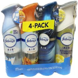 Xịt phòng khử mùi Febreze Air Refresher Spray 250g x 4 chai 4 xit phong khu mui febreze air refresher spray 250g x 4 chai ka