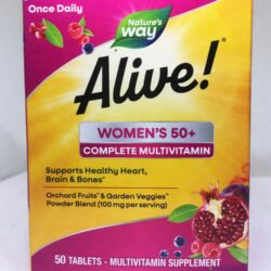 Bổ sung Vitamin cho nữ trên 50 Alive! Women’s 50+ Multivitamin 50 viên 8 bo sung vitamin cho nu tren 50 alive womens 50 multivitamin 50 vien 191224 ka