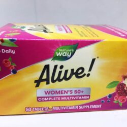 Bổ sung Vitamin cho nữ trên 50 Alive! Women’s 50+ Multivitamin 50 viên 11 bo sung vitamin cho nu tren 50 alive womens 50 multivitamin 50 vien 191224 kd