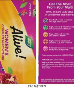 bo sung vitamin tong hop cho phu nu alive womens energy 50 vien 260624 kd