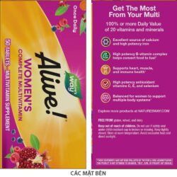 bo sung vitamin tong hop cho phu nu alive womens energy 50 vien 260624 kd