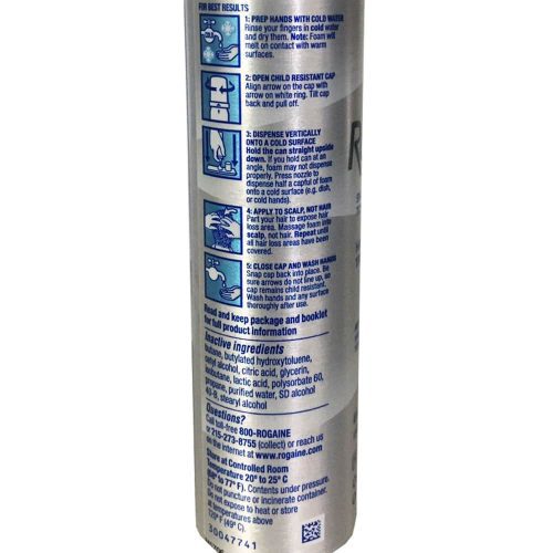 Bọt mọc tóc dành cho nam Men’s Rogaine Minoxidil 5% Foam 60g (Không hộp) 26 bot moc toc danh cho nam mens rogaine minoxidil 5 foam 60g khong hop 070824 kg