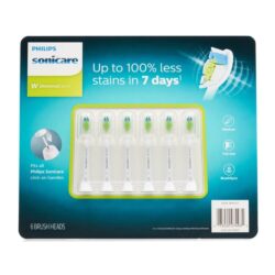 Đầu bàn chải thay thế Philips Sonicare DiamondClean with BrushSync W 2 cái(tách lẻ) 6 dau ban chai thay the philips sonicare diamondclean with brushsync 2 cai kb