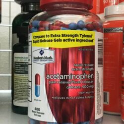 Hạ sốt giảm đau Member’s Mark Acetaminophen 500mg 400 Gelcaps 7 ha sot giam dau members mark acetaminophen 500mg 400 gelcaps kb
