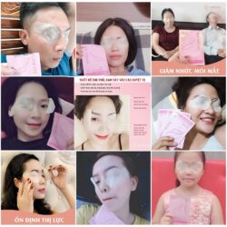 Miếng đắp tăng cường thị lực HC Hanco Doctor Eye 5 gói 12 mieng dap tang cuong thi luc hc hanco doctor eye 5 goi ke