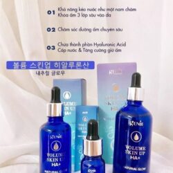 Serum HA cấp ẩm Genie Volume Skin Up HA+ Natural Glow 10ml 15 serum ha cap am genie volume skin up ha natural glow 10ml kb
