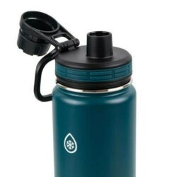 Set 2 bình giữ nhiệt ThermoFlask 710ml (Teal + Black) 9 set 2 binh giu nhiet thermoflask 710ml teal black kd