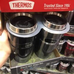 Set 2 Ly giữ nhiệt Thermos Stainless King Travel Tumblers 470ml (Blue-Silver) 12 set 2 ly giu nhiet thermos stainless king travel tumblers 470ml blue silver kb