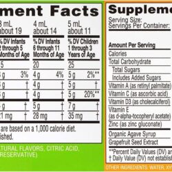 Siro ho, tăng đề kháng cho bé Zarbee’s Baby Cough Syrup + Mucus & Immune + Vitamins 59ml x2 8 siro ho va tang de khang cho be zarbees baby cough syrup mucus immune vitamins 59ml x2 ka