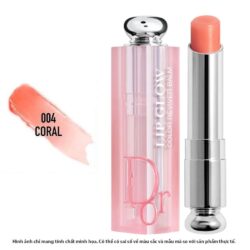 Son dưỡng màu san hô Dior Addict Lip Glow 004 Coral 15 son duong mau san ho dior addict lip glow 004 coral 35g 32g 210724 kg