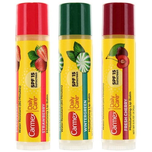 son duong moi carmex daily care moisturizing lip balm spf15 4 25g x 4 thoi kd