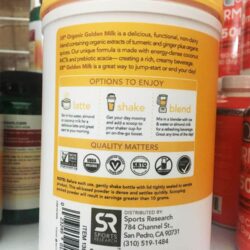 Sữa nghệ gừng SR Golden Milk With Turmeric & Ginger 300g 15 sua nghe gung sr golden milk with turmeric ginger 300g kc