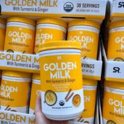 Sữa nghệ gừng SR Golden Milk With Turmeric & Ginger 300g 16 sua nghe gung sr golden milk with turmeric ginger 300g kd