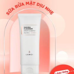 sua rua mat lanci re balancing white cleansing foam 100ml 090424 kb
