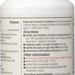 Viên chống dị ứng bảo vê bạn trong 24h Kirkland Signature Aller-Fex 180mg 150 viên 8 vien chong di ung bao ve ban trong 24h kirkland signature aller fex 150 vien k17c