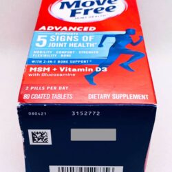 vien uong bo khop schiff move free advanced glucosamine chondroitin msm vitamin d3 80 vien kkf