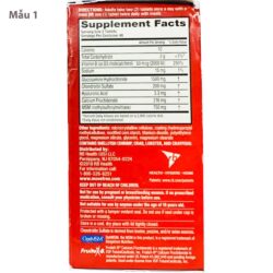 vien uong bo khop schiff move free advanced glucosamine chondroitin msm vitamin d3 80 vien m1b