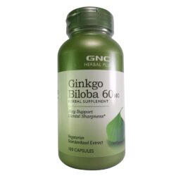 Viên uống bổ não GNC Ginkgo Biloba 60mg 100 Capsules 7 vien uong bo nao gnc ginkgo biloba 60mg 100 capsules ka