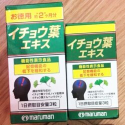 Viên uống bổ não Maruman Ginkgo Biloba Nhật Bản 200 viên 7 vien uong bo nao maruman ginkgo biloba nhat ban 200 vien kc