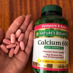 vien uong bo sung canxi natures bounty calcium 600 d3 250 tablets kb