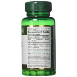 Viên uống đẹp da, móng, tóc Nature’s Bounty Biotin 10000mcg 120 Softgels 8 vien uong dep da mong toc natures bounty biotin 10000mcg 120 softgels kc