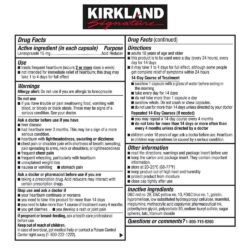 Viên uống giảm axit dạ dày, ợ nóng Kirkland Signature Lansoprazole 42 Capsules 12 vien uong giam axit da day o nong kirkland signature lansoprazole 42 capsules ke