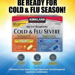 Viên uống Kirkland Signature Cold & Flu Multi-Symptom Daytime & Nighttime 168 viên (112 viên Day + 56 viên Night) 13 vien uong kirkland signature cold flu multi symptom daytime nighttime 168 vien 112 vien day 56 vien night kk