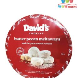 Bánh cookies bơ hạt hồ đào David’s Cookies Butter Pecan Meltaways 907g