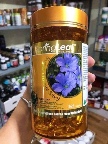 Bổ sung Omega 3-6-9 Spring Leaf Super Omega 3:6:9 365 Capsules 12 bo sung omega 3 6 9 spring leaf super omega 369 365 capsules kc