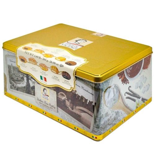 Hộp bánh quy sang trọng Matilde Vicenzi Verona 765g 12 hop banh quy sang trong matilde vicenzi verona 765g ka