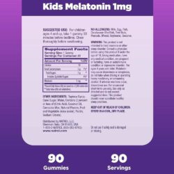 Kẹo dẻo giúp bé ngủ ngon Natrol Kids Melatonin Gummies 90 viên Vị dâu 8 keo deo giup be ngu ngon natrol kids melatonin gummies 90 vien vi dau 280324 kg