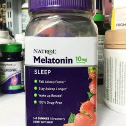 keo deo giup ngu ngon natrol gummies melatonin 10mg 140 vien vi dau kc