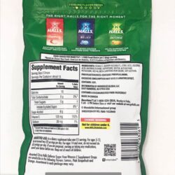 keo halls ho tro he mien dich halls sugar free defense vitamin c assorted citrus 25 vien knb