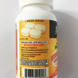 Kẹo ngậm bổ sung vitamin và khoáng chất từ Airborne Immune Support Supplement 116 viên (Cam) 18 keo ngam bo sung vitamin va khoang chat tu airborne immune support supplement 116 vien cam knwc