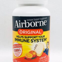 Kẹo ngậm bổ sung vitamin và khoáng chất từ Airborne Immune Support Supplement 116 viên (Cam) 12 keo ngam bo sung vitamin va khoang chat tu airborne immune support supplement 116 vien cam knwh