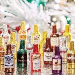Kẹo Socola rượu Ebpona Nga 250g (Hộp đỏ) 8 keo socola ruou ebpona nga 250g ka
