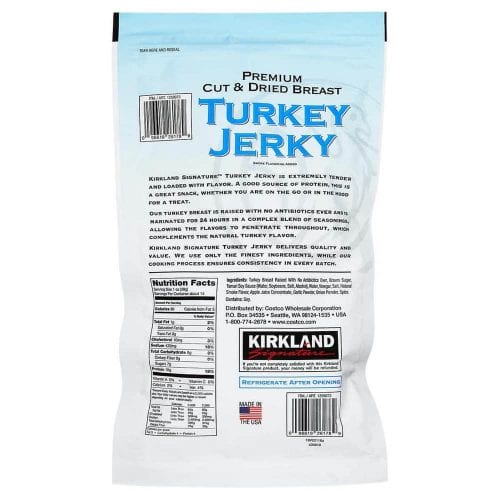 Khô gà Tây Kirkland Signature Turkey Jerky 383g 6 kho ga tay kirkland signature turkey jerky 383g ka