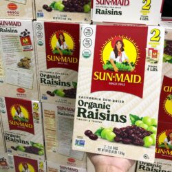 Nho khô Sun-Maid Organic Raisins 1.81kg 12 nho kho sun maid organic raisins 1814g knf