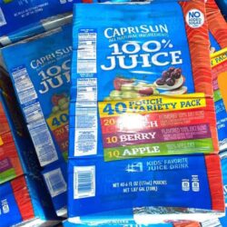 nuoc ep trai cay capri sun 100 juice no sugar 177ml x 40 goi kg