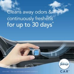 Nước hoa xe hơi Febreze Auto New Car Scent Set 2 cái x2ml 5 nuoc hoa xe hoi febreze car hawaiian aloha mau cam set 3 cai x2ml ka
