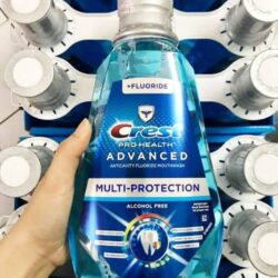 Nước súc miệng Crest Pro-Health Advanced Multi-Protection 1 lít (lốc 3 chai) 9 nuoc suc mieng crest pro health advanced multi protection 1 lit loc 3 chai kd