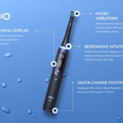 Set 2 bàn chải đánh răng sạc điện Oral-B iO Series 7C Rechargeable Toothbrush 13 set 2 ban chai danh rang sac dien oral b io series 7c rechargeable toothbrush kf