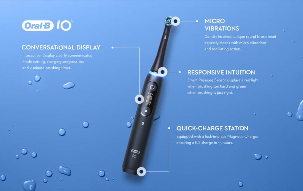 Set 2 Bàn Chải Đánh Răng Sạc Điện Oral-B Io Series 7C Rechargeable  Toothbrush – Wowmart Vn | 100% Hàng Ngoại Nhập