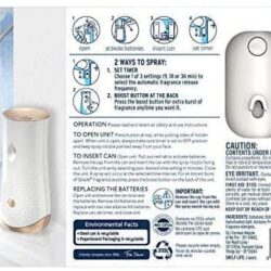 Set máy xịt thơm phòng tự động Glade chạy pin + 3 chai tinh dầu (Apple+ Pine+Berry) 5 set may xit thom phong tu dong glade chay pin 3 chai tinh dau apple pine berry kb